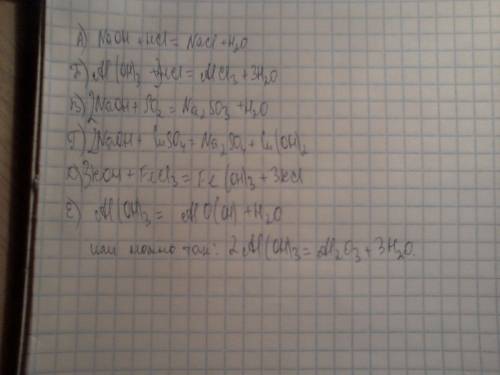 1. напишите уравнения осуществимых реакций. составьте формулы получившихся веществ и расставьте коэф