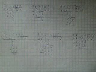 2056: 89= 1679: 67= 10560: 52= 19661: 49= 38394: 351= 57412: 958= решите в столбик.