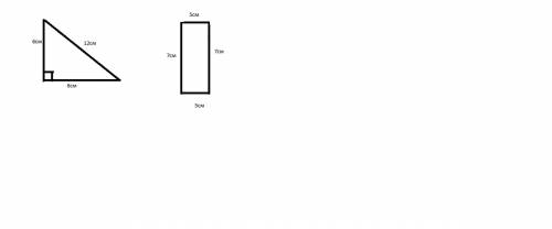 Построй прямоугольный треугольник и вычисли его периметр. затем построить четырёхугольник с таким же