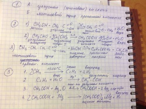 1. определите классы соединений, дайте названия веществ, формулы которых: а. н3с-соон б. с3н7соосн3
