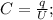 C=\frac{q}{U};\\&#10;