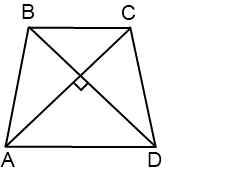 Равносторонняя трапеция,диагонали перпендикулярные.найти площадь трапеции, если ее основы= 8 см и 20