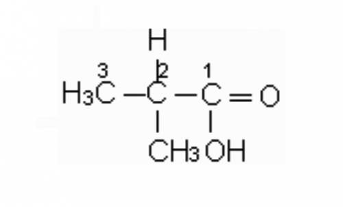 )напишите структурные формулы : бромангидрид 2-метилпропановой кислоты, 2,3-диметилбутанамид, пропио