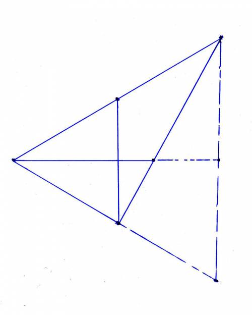 Втреугольнике авс биссектриса af и медиана вм перпендикулярны. найти площадь треугольника авс, если
