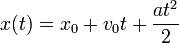 Уравнение движения тела имеет вид: x=5+2t-0.2t^2. определите характер движения и его параметры. запи
