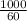 \frac{1000}{60}