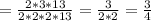 = \frac{2*3*13}{2*2*2*13}= \frac{3}{2*2}= \frac{3}{4}