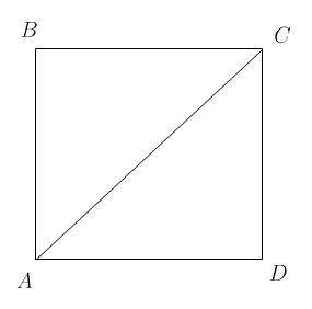 Сторона квадрата равна 5корень из2 найдите длину диагонали этого квадрата