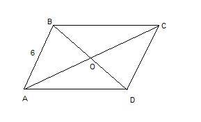 Диагонали параллелограмма abcd пересекаются в точке о, периметр треугольника cdo равен 18 см, и ab=6