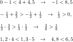 0-10,\\\\\frac{1}{2}\cdot \frac{3}{4}\frac{1}{4}\cdot \frac{1}{2}\; \; \; \to \; \; \; \frac{3}{8}\frac{1}{8}\\\\1,2\cdot 4