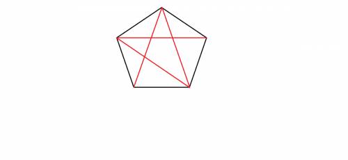 Могут ли пятиугольник и ломаная линия иметь 2 общие точки? 3 общие точки? 4 общие точки? сделать рис