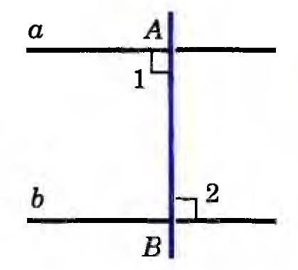 Дано: прямые а и в; с-секущая; угол 1=углу 2 . доказать: а//в