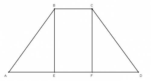Вравнобедренную трапецию с длинами оснований 4 и 16 см вписана окружность. чему равен ее радиус (см)