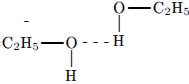 Почему алканы c2 c4 газы , а спирты такого же состава жидкость?