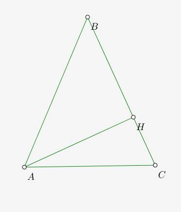 Угол при вершине равнобедренного треугольника равен 80 градусам. найдите угол между высотой, опущенн