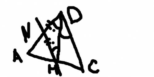 Отрезок dm - биссектриса треугольника аdс. через точку м проведена прямая параллельная стороне cd и