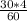 \frac{30*4}{60}