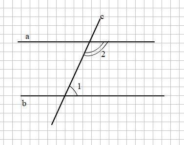 Один из внутренних односторонних углов при параллельных прямых а и b и секущей с в 3 раза меньше дру