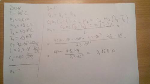 Всосуд,содержащий 4,6 кг воды при 20(град цельс),бросают кусок стали массой 10 кг,нагретый до 500 (г
