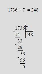 Выполните деление в столбик сделайте проверку. 1736: 7 8506: 2 37968: 6