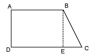 Длины оснований прямоугольной трапеции равны 32 и 20 см, а длина большей боковой стороны 15 см. найд