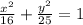 \frac{x^2}{16} + \frac{y^2}{25} =1