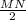 \frac{MN}{2} \\