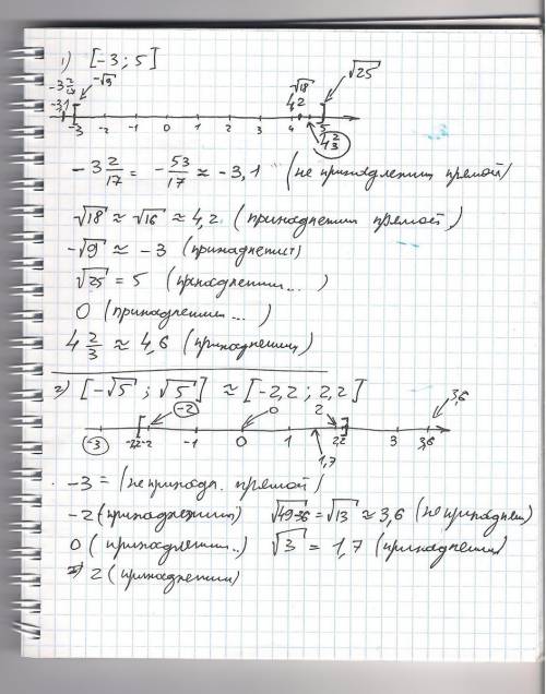 Изобразите на координатной прямой указанной промежуток и те из чисел , которые принадлежат этому про