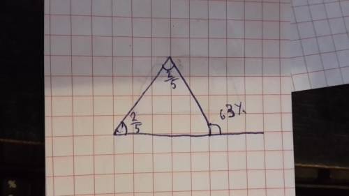 1) один угол равнобедренной трапеции в 5 раз больше другого. найдите общий угол этой 2) один из внеш