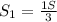 S_1= \frac{1S}{3}