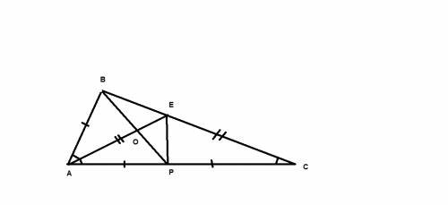 Втреугольнике авс биссектриса ае равна отрезку се.найти угол авс, если ас=2ав.
