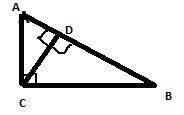 Впрямоугольном треугольнике abc угол c=90градусов, ас= 6 см,ав=9 см, cd -высота. найдите bd