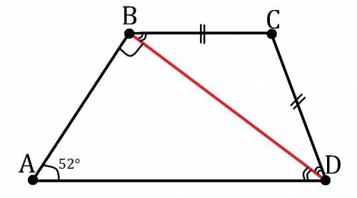 Одна из диагоналей трапеции перпендикулярна боковой стороне, а острый угол, противолежащий этой диаг