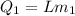 Q _{1}=Lm_{1}