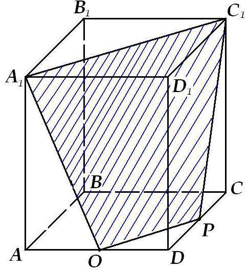 Основанием прямоугольного параллелепипеда abcda1b1c1d1 является квадрат abcd. точка р - середина реб