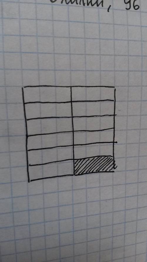 Начертите в тетради квадрат со стороной 6 сантиметров разбить его на 6 равных квадратов разделите ка
