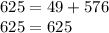 625=49+576\\625=625