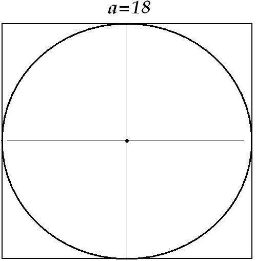 1)радиус окружности описанный около квадрата,равен 8 .найти диагональ квадрата . 2)сторона квадрата
