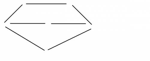 Из 7 счетных палочек выложить один пятиугольник и один треугольник