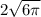 2 \sqrt{6 \pi }