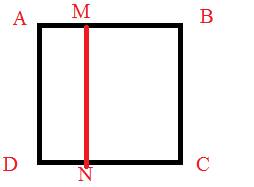 Квадрат разделили на два прямоугольника.периметр первого прямоугольника равен 10см второго 20см.чему
