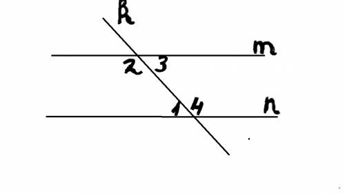 Дано m || n угол 2 больше угла 1 на 30 градусов найти угол 1,2.