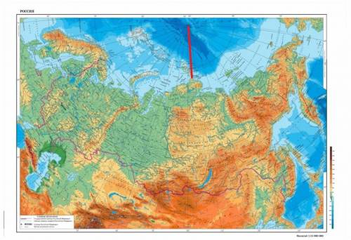 Определите по карте евразии в атласе расстояние от крайней северной точки евразии и материковой част