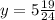 y=5 \frac{19}{24}