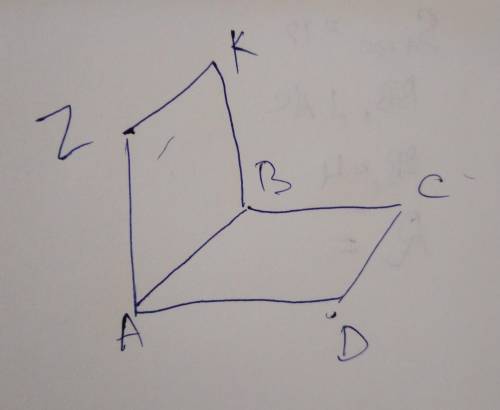 Два параллелограмма abcd и abkz принадлежат разным плоскостям. укажите параллельные прямые.