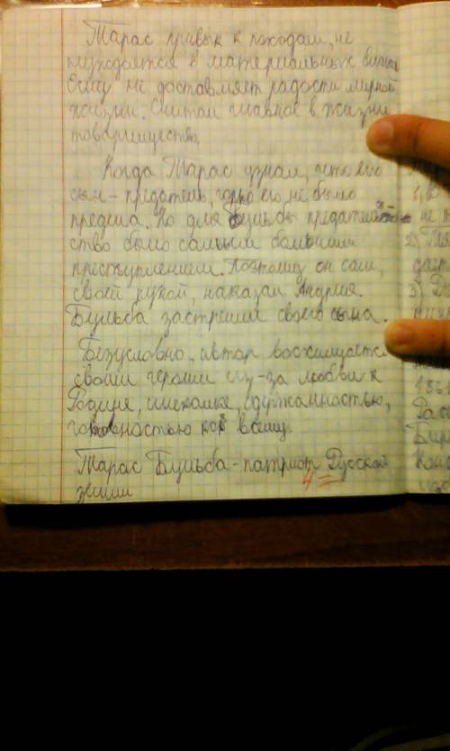 Слчинение на тему тарас бульба-народный герой по плану 1)тарас бульба -главный герой повести,борец