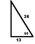 Один из углов прямоугольного треугольника равен 60 градусов а сумма гипотенузы и меньшего катета рав