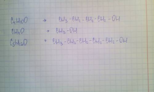 Выпишите из перечня - с4н10о, с2н4о, сн4о, с6н6о, с3н6о, с4н8о2, с5н12о - формулы, которые могут отв