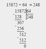 Найди частное чисел. 15872 и 64; 57040 и 46; 12936 и 42.