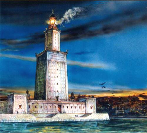 Сообщение о чудесе света александрийский маяк